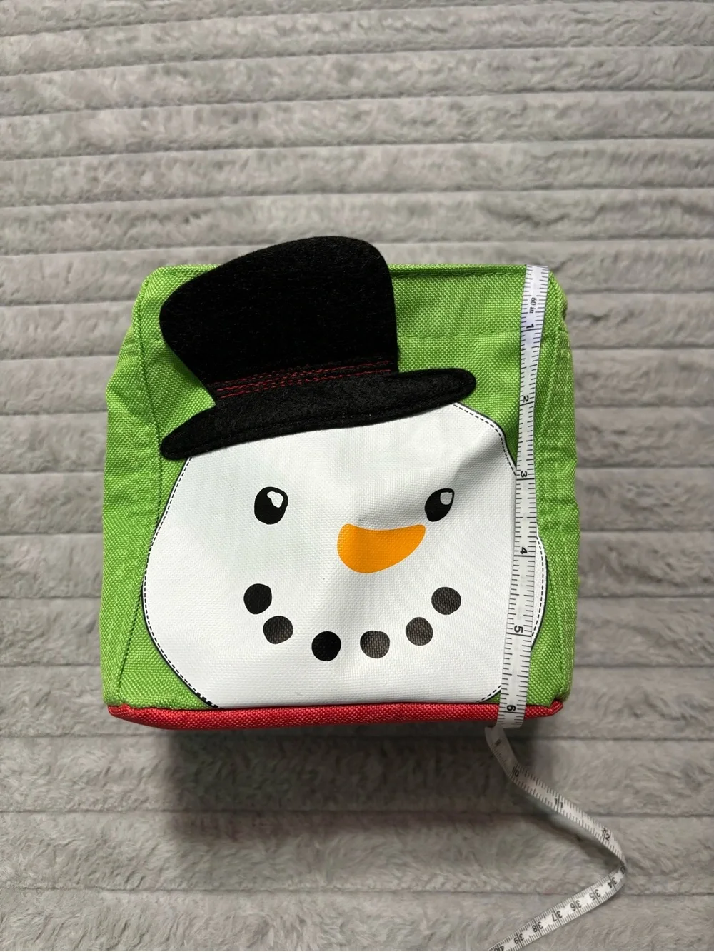 Thirty-One Littles Carry-All Caddy in Cool Cutie Snowman Design Bag Organizer